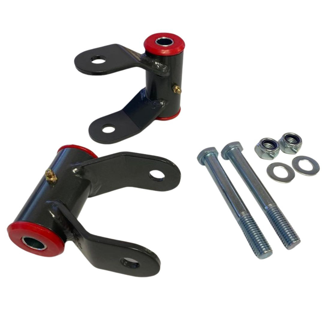 Grade 8 Rear Shackle Hardware Lift Kit For Chevy GMC Ford Dodge 1500 (1992-1999 2WD)