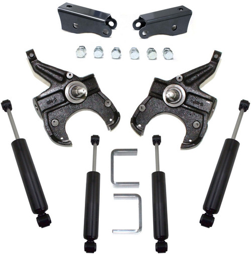 1973-1987 Chevy C10 2wd 2.5/5" Lowering Kit - MaxTrac KS331135