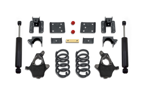2007-2013 Chevy Silverado 2wd/4wd 3/5" Lowering Kit - MaxTrac KS331335-6