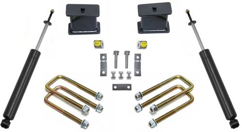 2007-2021 Toyota Tundra 2WD 2.5" Front/ 4" Rear Lift Kit W/ MaxTrac Shcoks - MaxTrac 906740