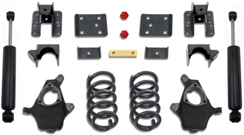 2007-2013 GM 1500 2wd/4wd (Single Cab) 4/6" Lowering Kit - MaxTrac K331346-6