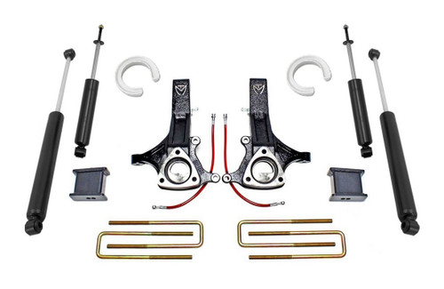 2002-2008 Dodge RAM 1500 6-cyl 6.5" Lift Kit W/Shocks-MaxTrac K882171-6
