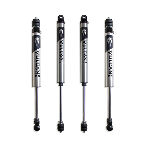 2014-2024 Dodge RAM 2500 4WD 2.5" Front & Rear Vulcan 2.0 IFP Shocks - MaxTrac 947225V