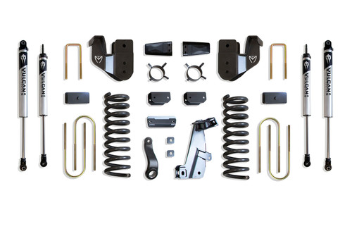 2013-2018 Dodge RAM 3500 4WD 6" / 3" Lift Kit W/ Vulcan 2.0 IFP Shocks - MaxTrac K947363V