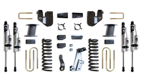 2013-2018 Dodge RAM 3500 4WD 8" / 5.5" Lift Kit W/ Vulcan Resi Shocks - MaxTrac K947385VRA