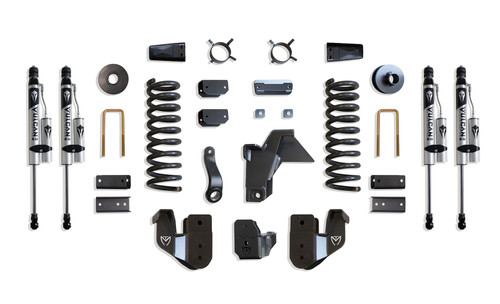 2019-2024 Dodge RAM 2500 4WD 6" / 3" Lift Kit W/ Vulcan Resi Shocks - MaxTrac K947463VR