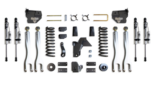 2019-2024 Dodge RAM 2500 4WD 8" / 5.5" Lift Kit W/ Vulcan Resi Shocks - MaxTrac K947485VRL