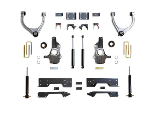 2019-2026 GM 1500 2wd/4wd Pickup 4/6" UCA Lowering Kit - MaxTrac KS331946SA