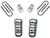1982-2004 Chevy S-10 3-4" Lowering Kit W/ No Shocks - MaxTrac K330134-NS
