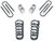 1982-2004 GMC Sonoma 3/4" Lowering Kit W/ No Shocks - MaxTrac K330134-NS