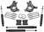 1999-2006 GMC Sierra 1500 2wd 5" Econ Lift Kit W/ Shocks - MaxTrac K880953SP