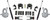 2016.5-2018 Chevy Silverado 1500 2wd (1pc Drive Shaft) 2/4" Lowering Kit - MaxTrac KA331524T