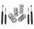 MaxTrac K332924 2009-2018 Ram 1500 2-Door 2wd 2"/4" Lowering Kit -