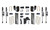 2019-2024 Dodge RAM 3500 4WD 6" / 3" Lift Kit W/ Vulcan Resi Shocks - MaxTrac K947563VR