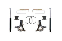 2016-2018 Chevy & GMC 1500 2wd W/ Stamped Steel & Aluminum Arms 5/3" MaxTrac Lift Kit W/ Shocks - K881753
