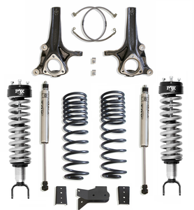 2019-2024 Dodge RAM 1500 2wd 7/4" MaxTrac Lift Kit W/ FOX Coilovers