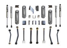 2007-2018 Jeep JK Wrangler 2wd/4wd 3" Lift Kit W/ Control Arms and FOX Shocks - MaxTrac K889730FA