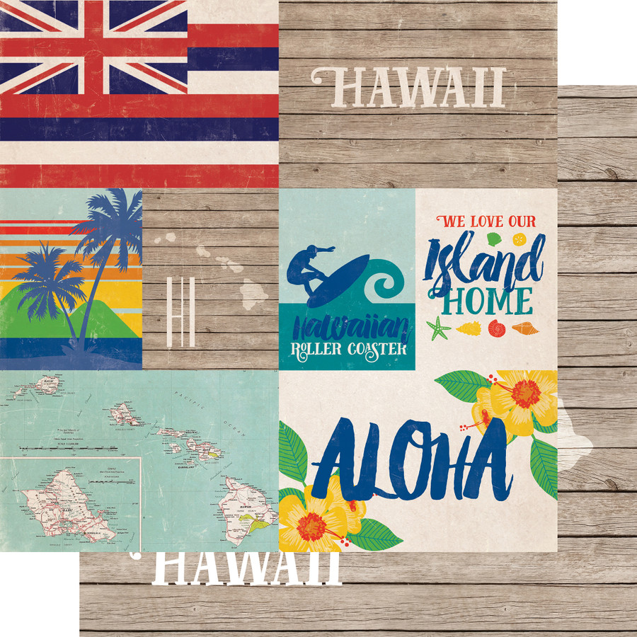 Stateside: Hawaii 12x12 Patterned Paper