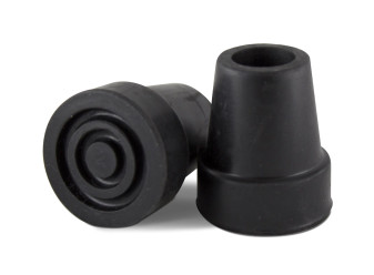 CANE TIPS 3/4" - BLACK
