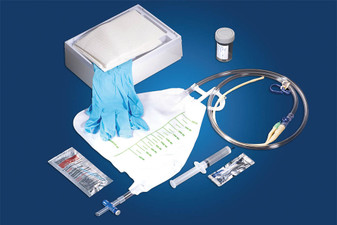Preconnected Foley Catheter Tray, 28FR, 10/CS