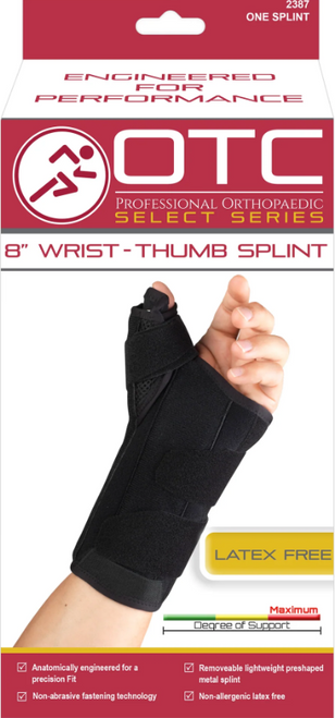 SELECT SERIES 8" WRST-THMB LFT