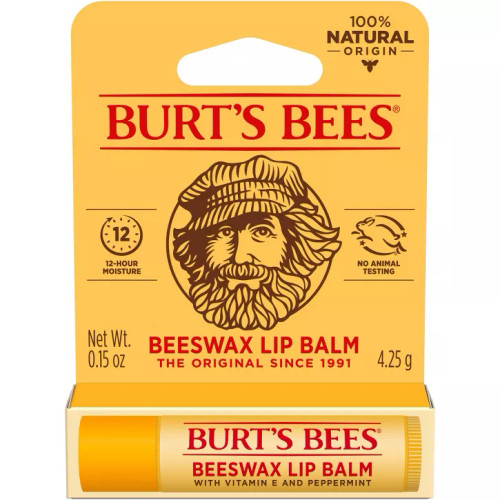 Burt's Bees Lip Balm with Vitamin E & Peppermint 0.15 OZ