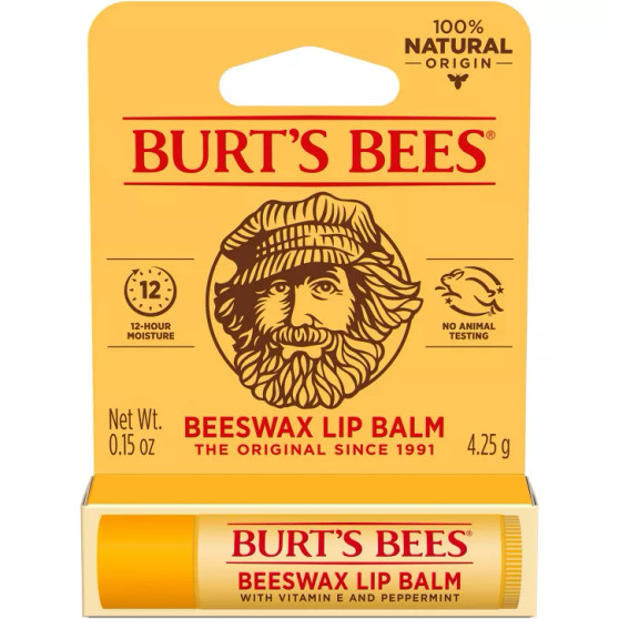 Burt's Bees Lip Balm with Vitamin E & Peppermint 0.15 OZ