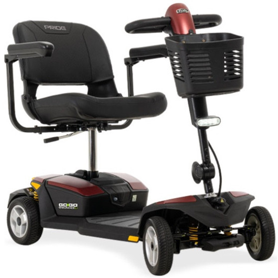 Go Go® Endurance Li Maxx 4-Wheel Mobility Scooter - 16Ah Airline-Safe Lithium Ion Battery