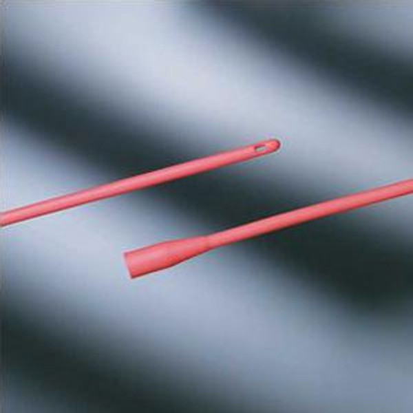 Covidien Dover Red Rubber Urethral Catheter 16Fr, 5.3 mm