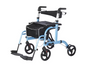 Translator - Rollator and Transport Chair - 2 in 1 - Blue