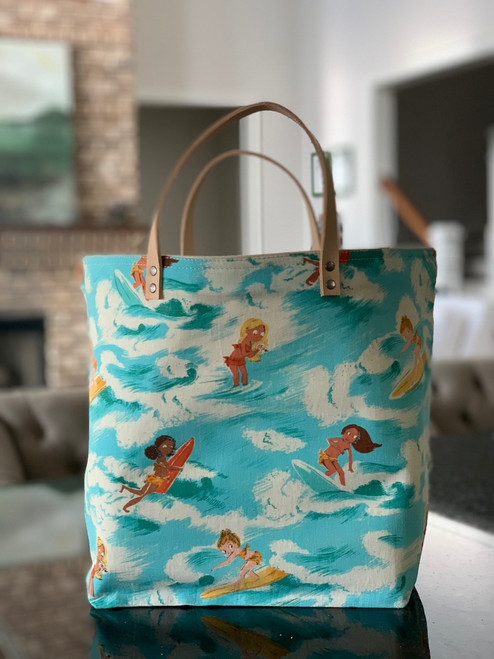 Surfer Girl Bucket Bag