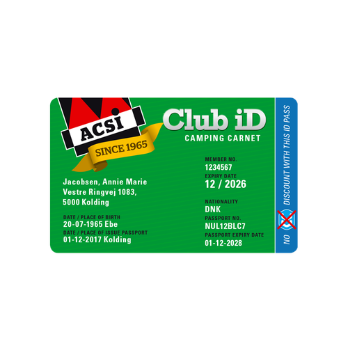 ACSI Club ID medlemskab