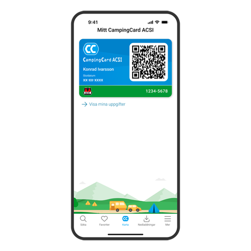 CampingCard ACSI Digitalt & Husbilsställplatser