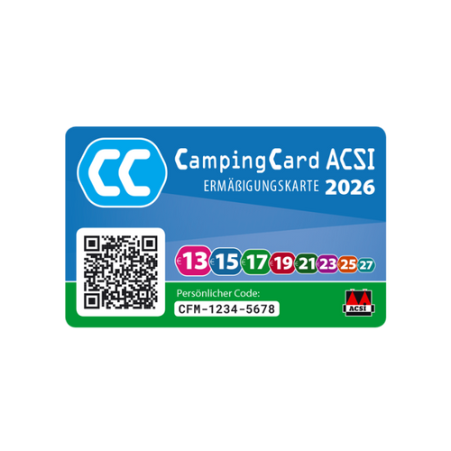 CampingCard ACSI & Motorhome Pitches