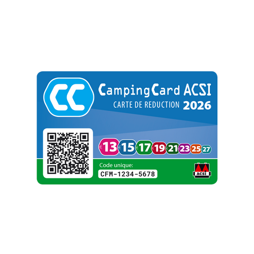 CampingCard ACSI & Motorhome Pitches