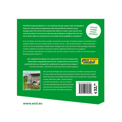 ACSI Camperhandboek - Vraagbaak voor de camperaar