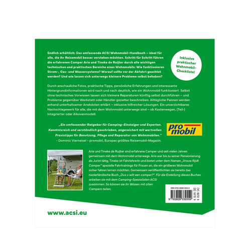 ACSI Wohnmobil-Handbuch - Praxisratgeber für unterwegs