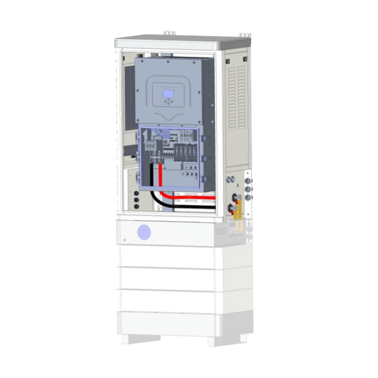 HomeGrid - Stack'd - Cabinet for SolArk
