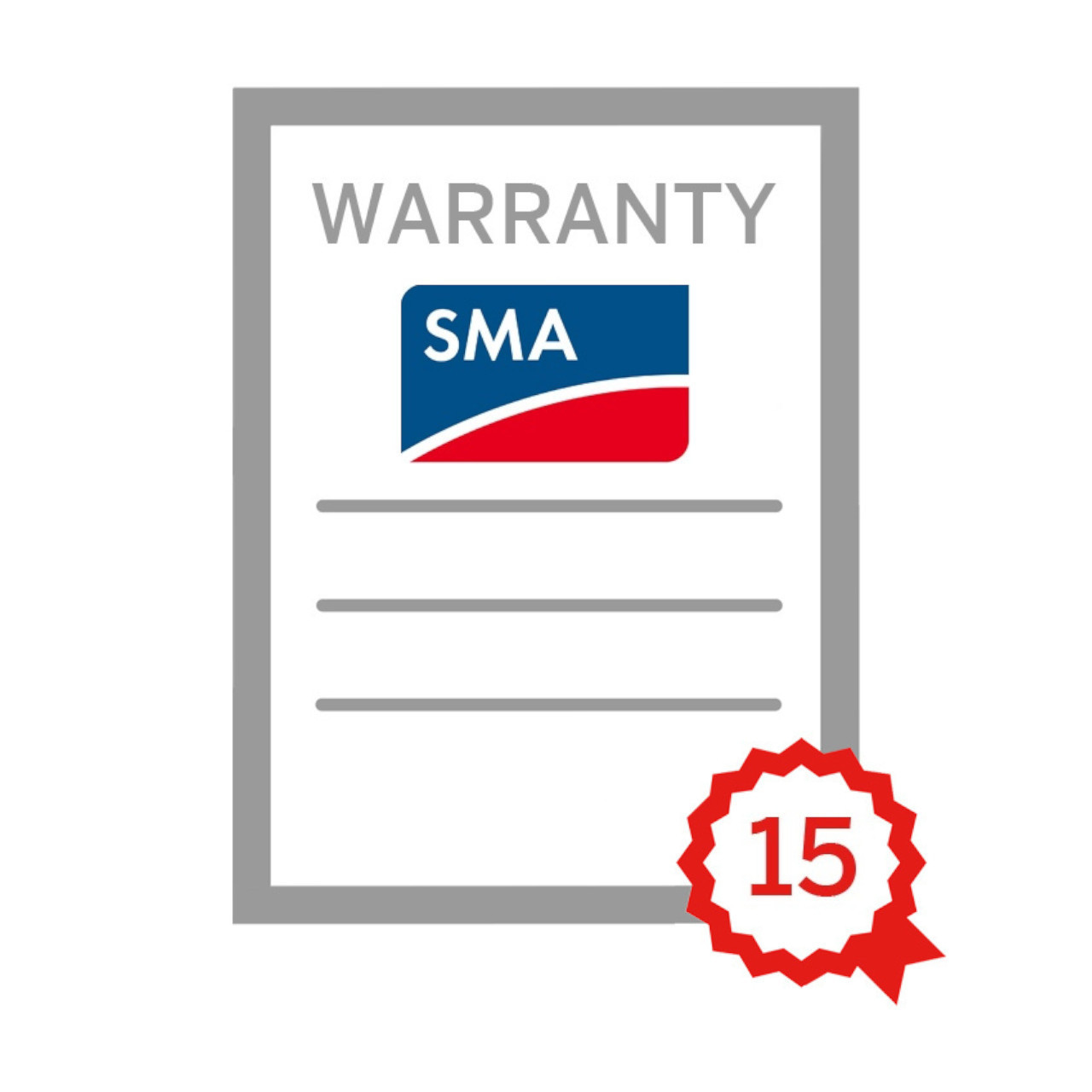 SMA - 150kW 15yr Warranty Extension