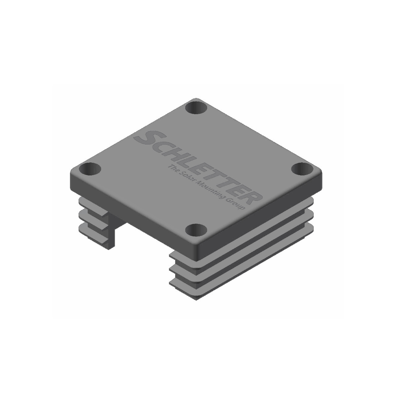 Schletter - Solo Rail Plastic End Cap