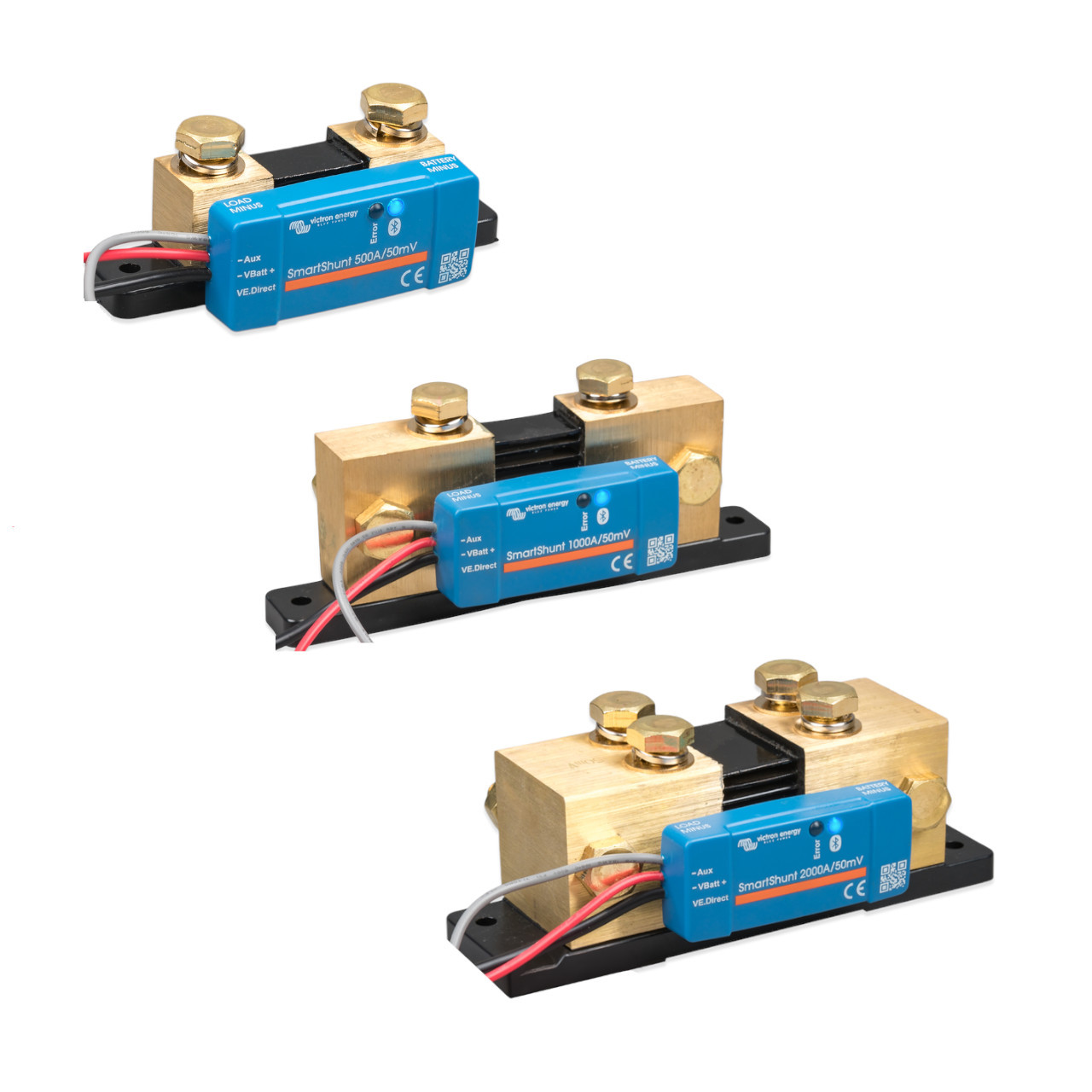 Victron Energy - SmartShunt 500A-2000A/50mV IP65