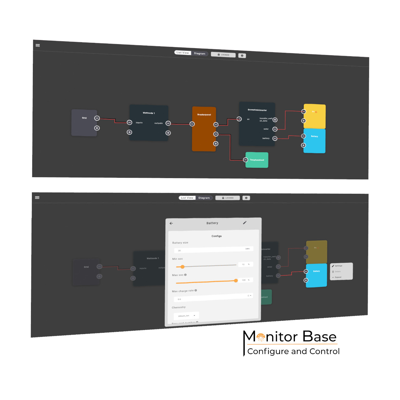 Sponge - Microgrid Controller - EMC Pro - Configure