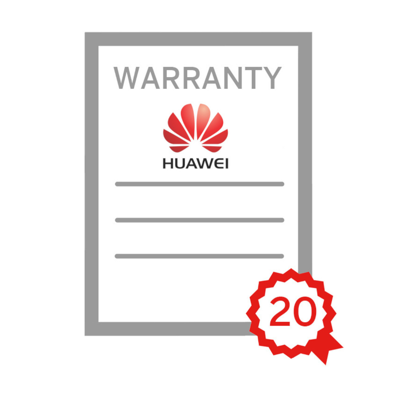 Huawei - 3.8KTL Warranty Extension to 20yrs