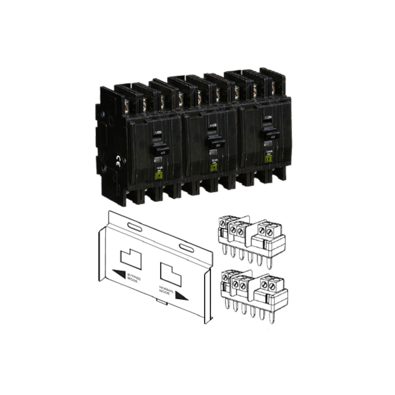 Schneider - Conext XW Breaker Kit 3Phase 208V for PDP