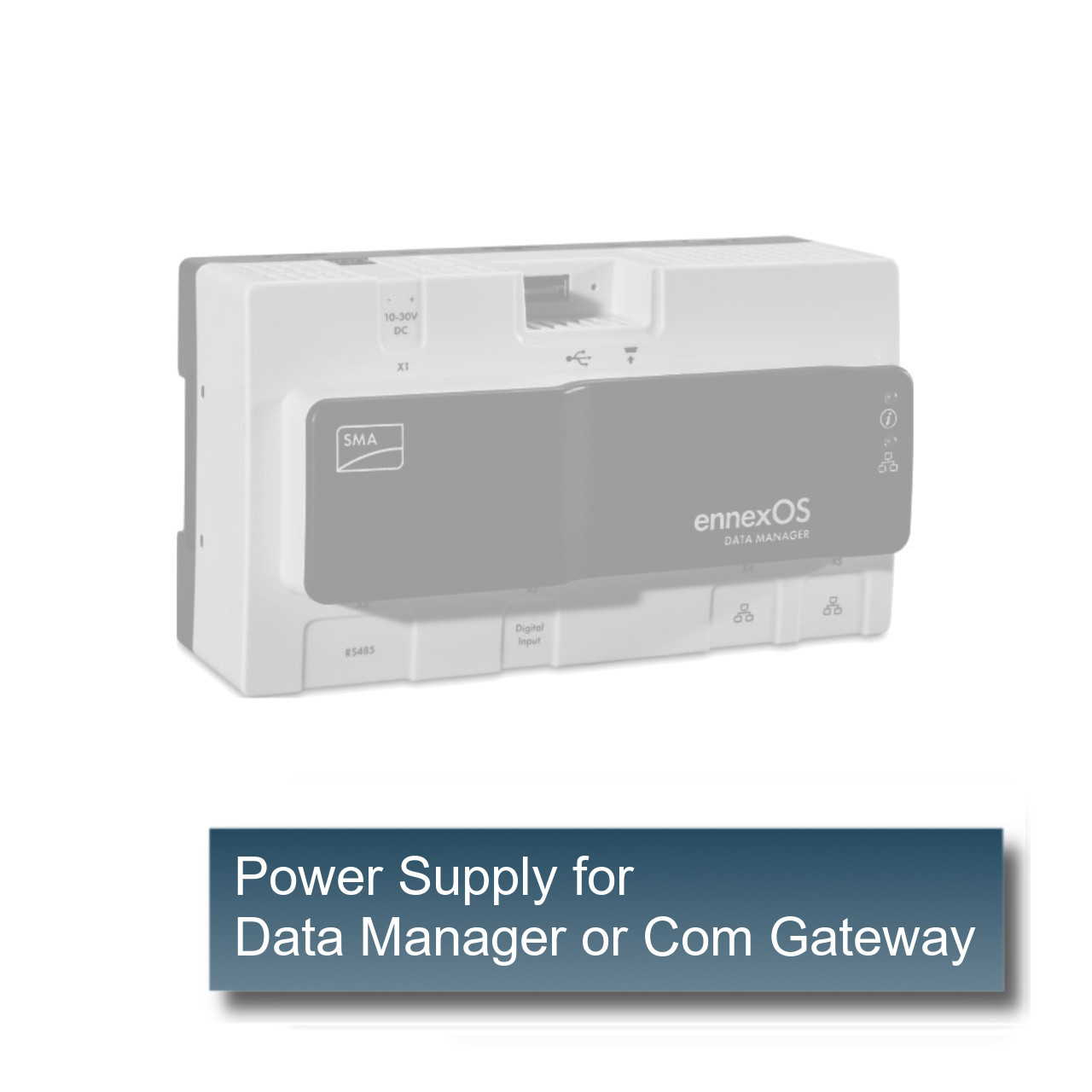 DC Power Supply for SMA Data Manager M or ComGateway