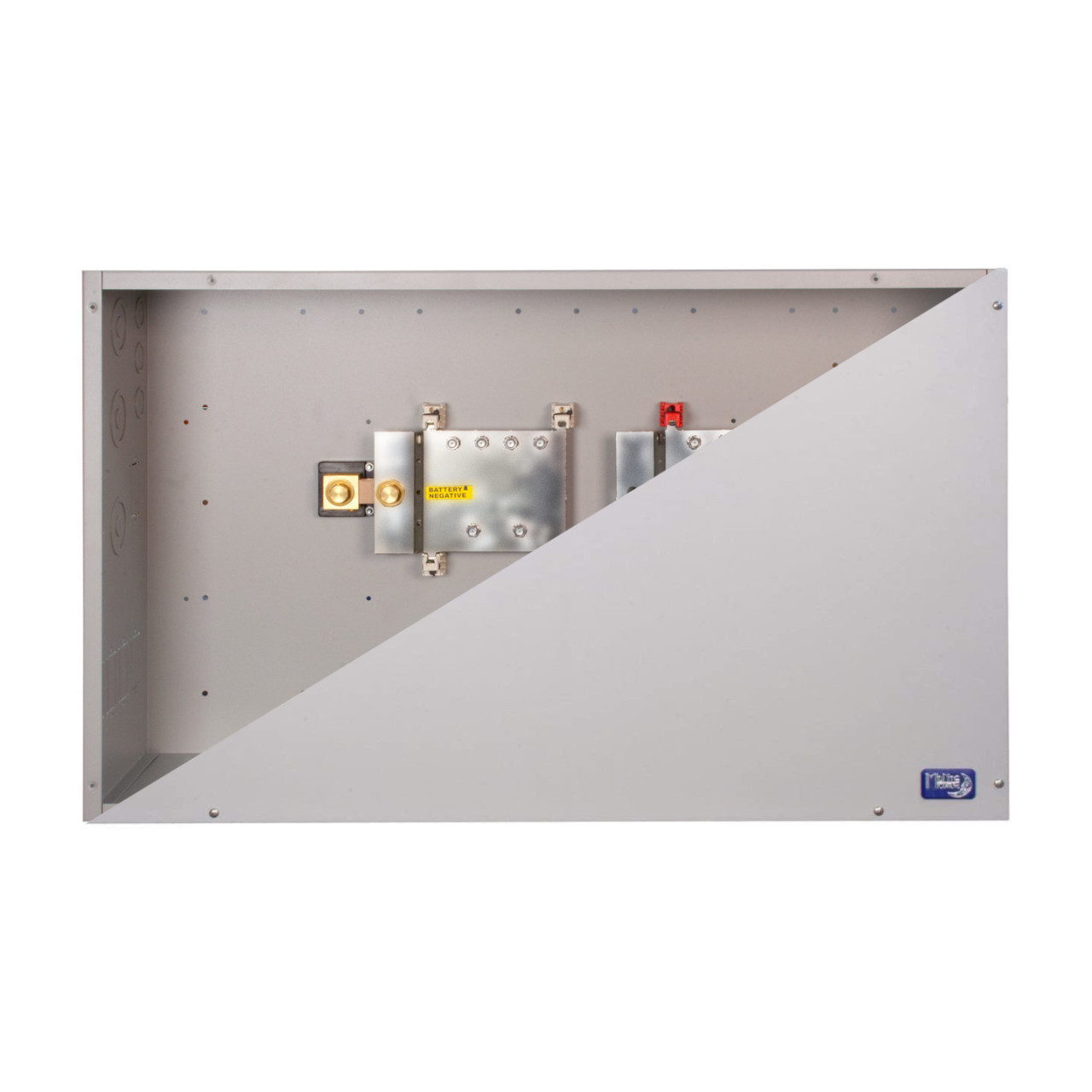 MidNite Solar - MNBCB 1000/50 DC Distribution Cabinet - Open/Closed