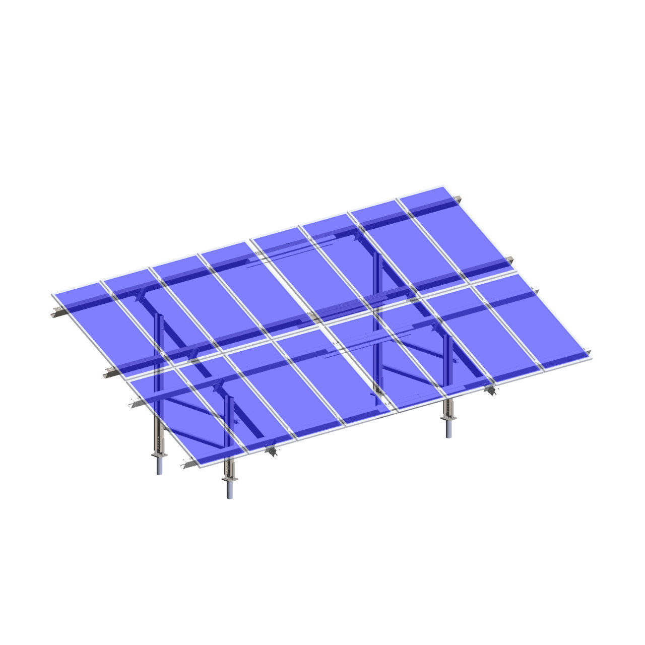 Polar Racking - PRU-D - Transparent Panels