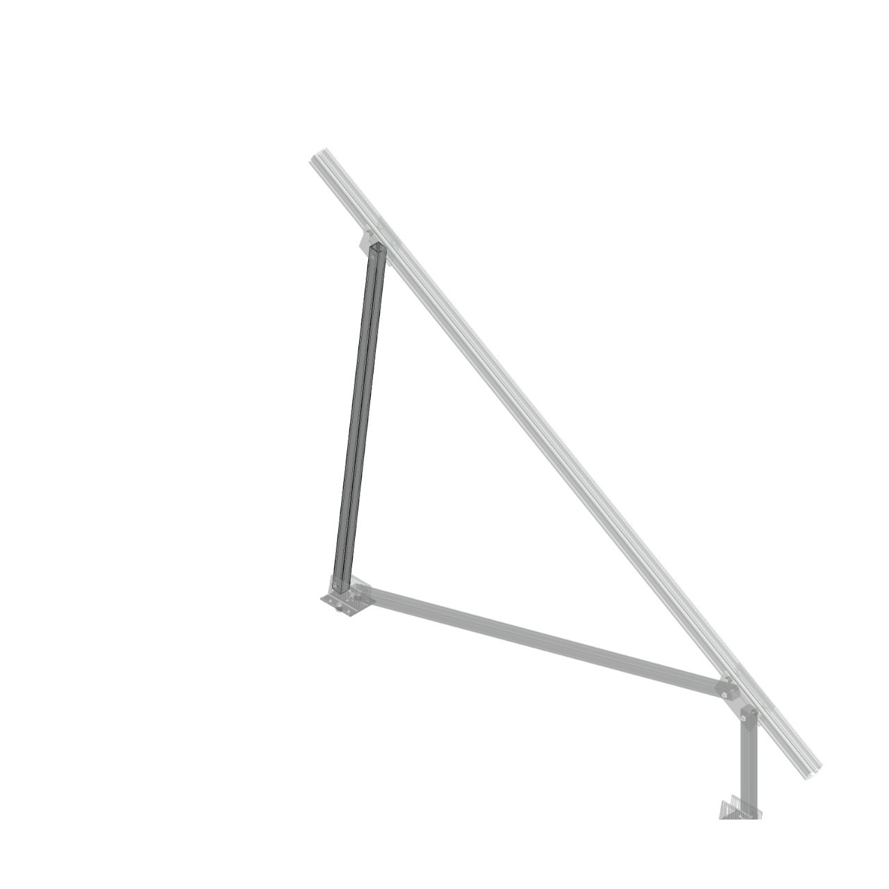Schletter - PVMax - Back Strut - 30 degree - Assy