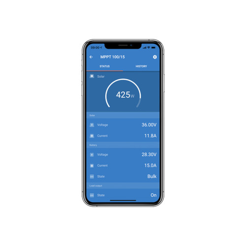 Victron Energy - VictronConnect - Phone Status