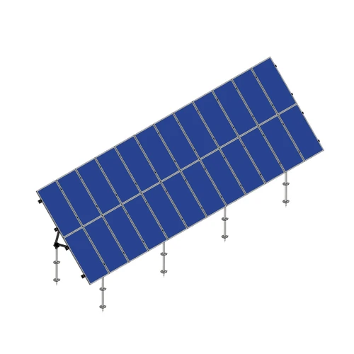 Schletter - PVMax 2Vx12-45deg-Screw-Solid-Panels